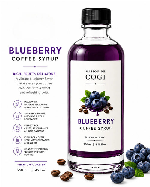 Blueberry Coffee Syrup