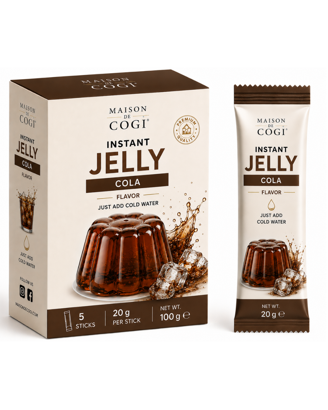 Cola Instant Jelly