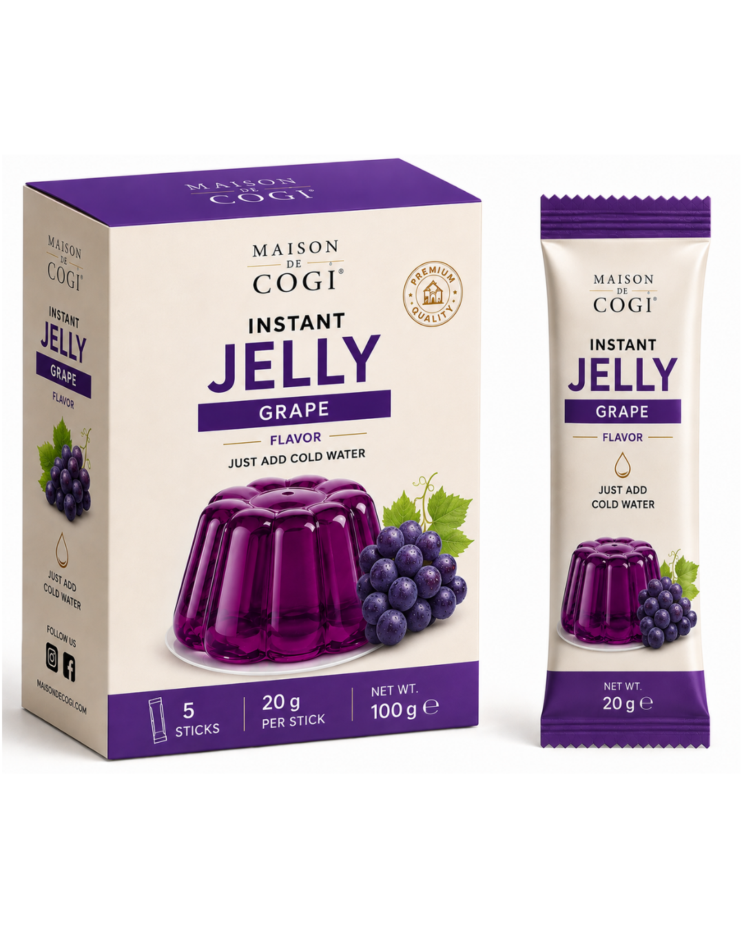 Grape Instant Jelly
