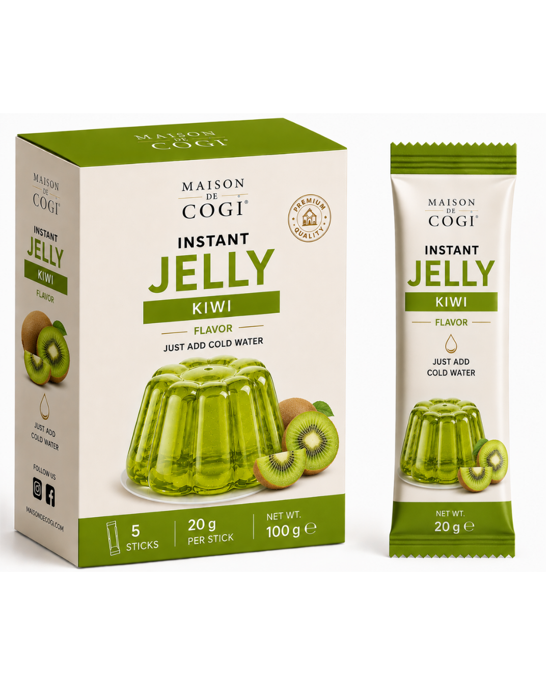Kiwi Instant Jelly