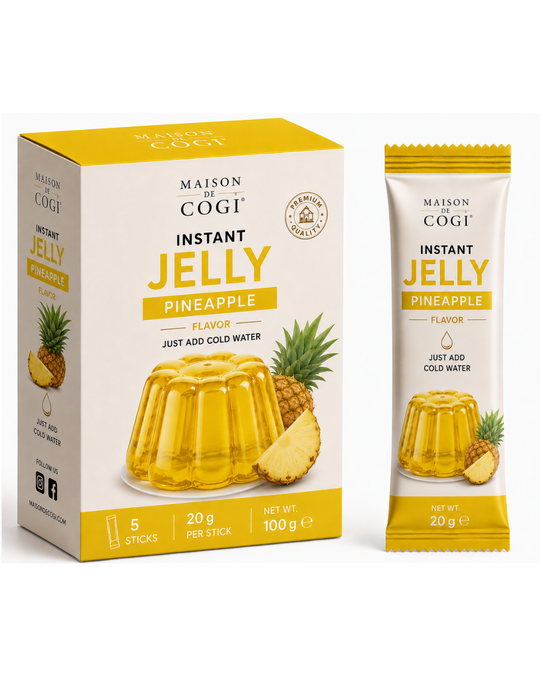 Pineapple Instant Jelly