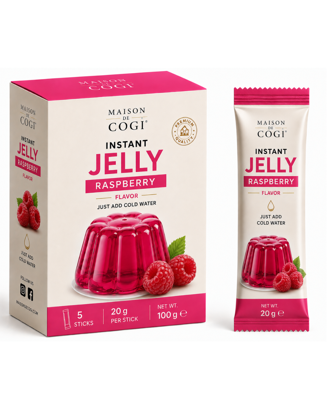 Raspberry Instant Jelly